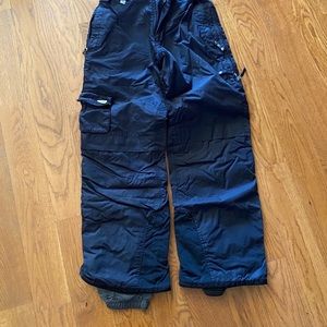 Black Cargo Ski Pants by ORAGE